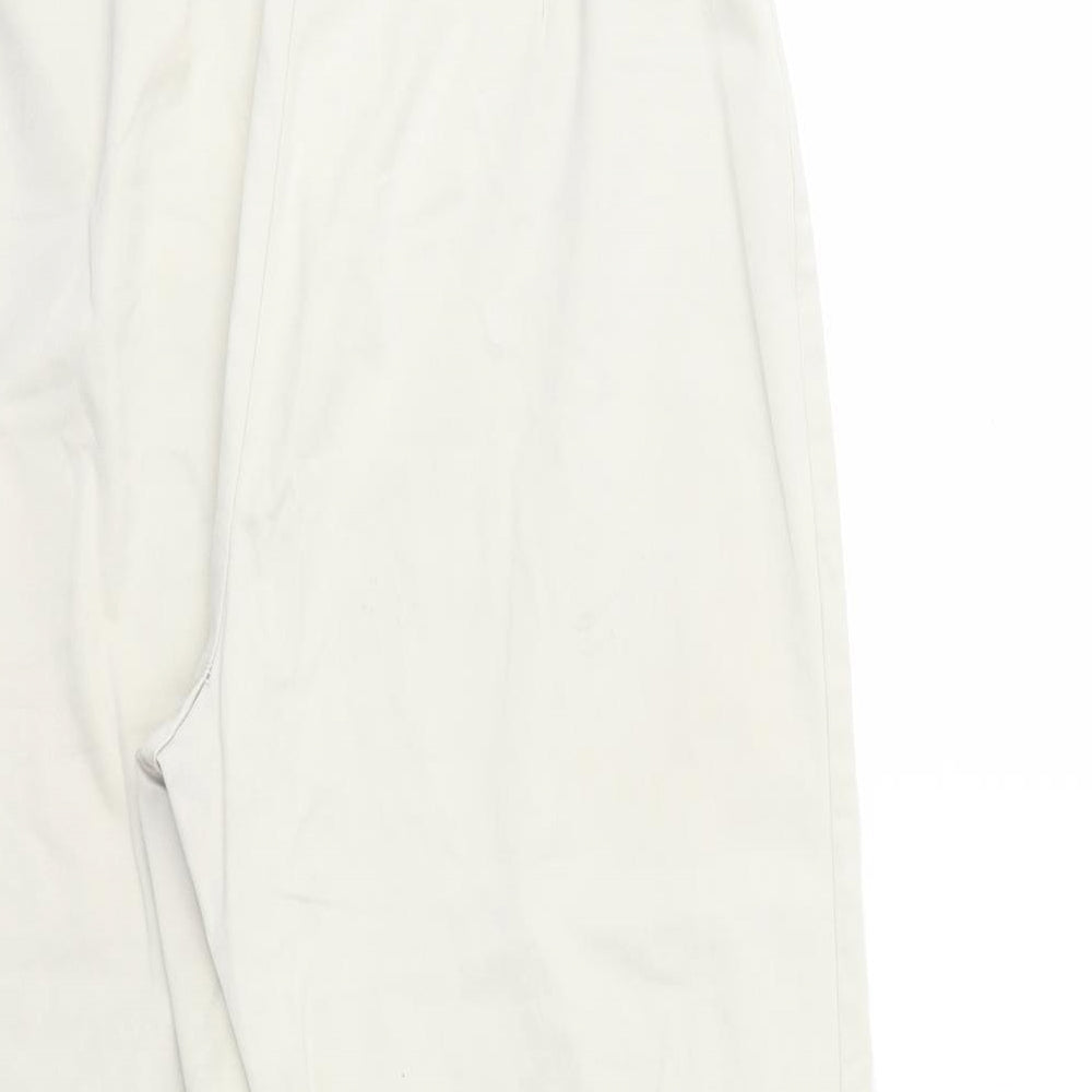 NEXT Womens Beige Trousers Size 12 L22 in
