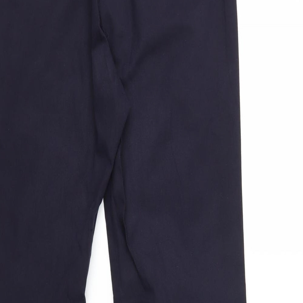 French Connection Womens Blue Trousers Size 12 L29 in
