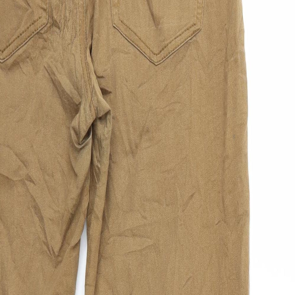 free quent Mens Brown Denim Skinny Jeans Size L L29 in