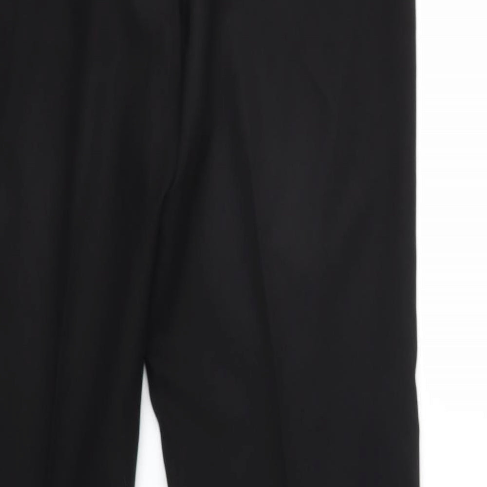 F&F Womens Black Trousers Size 10 L26 in