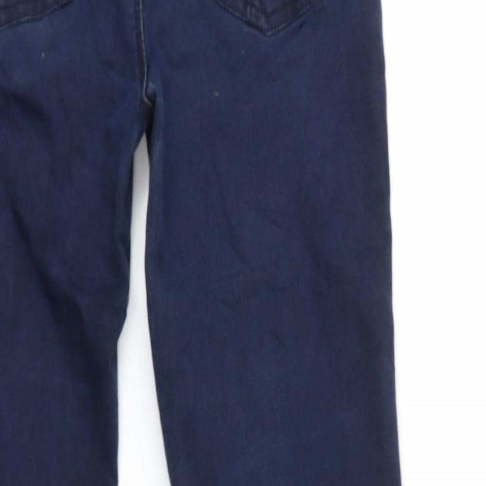 Preworn Womens Blue Denim Skinny Jeans Size 10 L27 in
