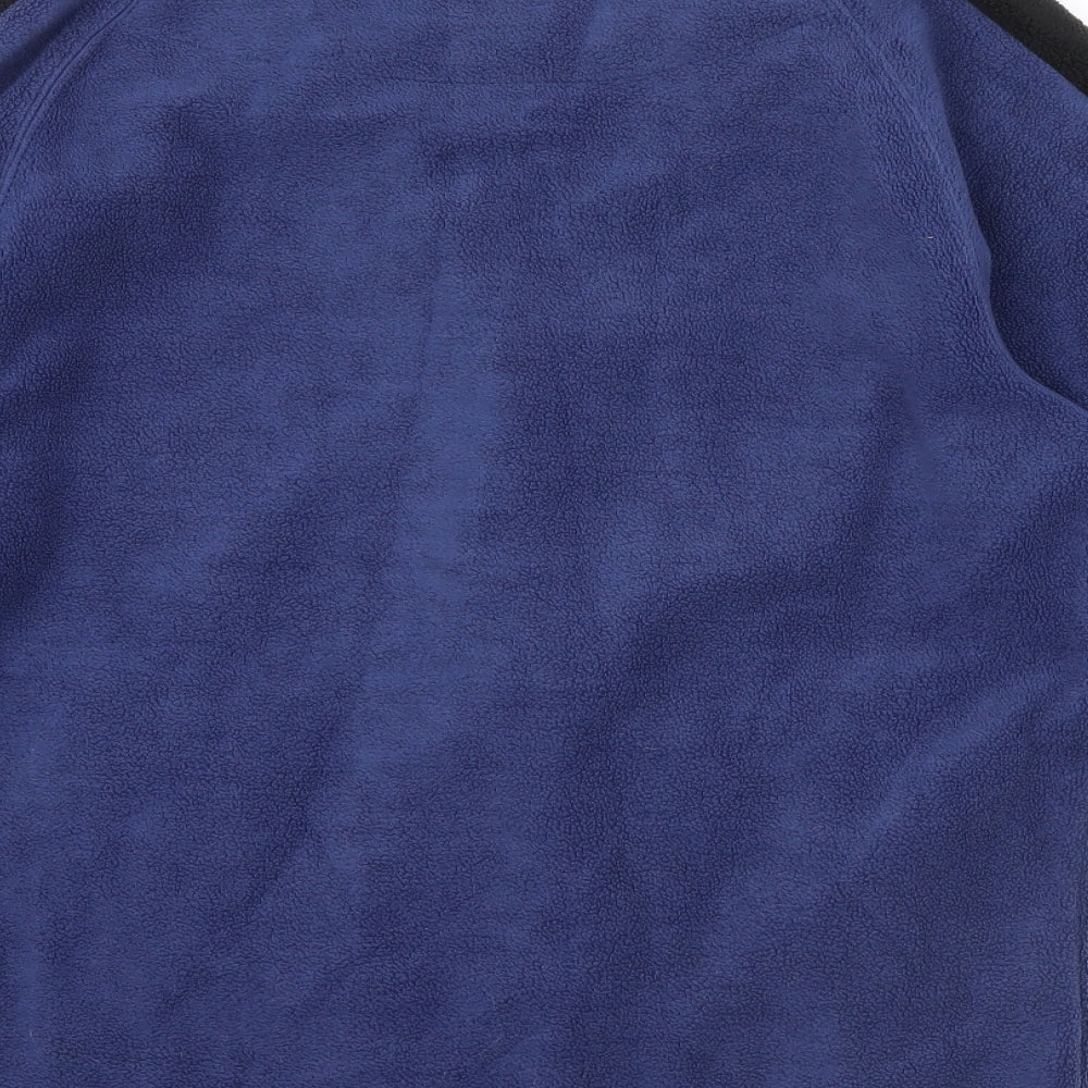 cotton trade Mens Blue Jacket Size S - zip pockets