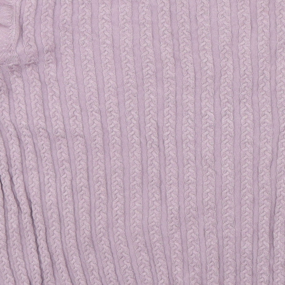 TU Womens Purple Cape Jumper Size 16