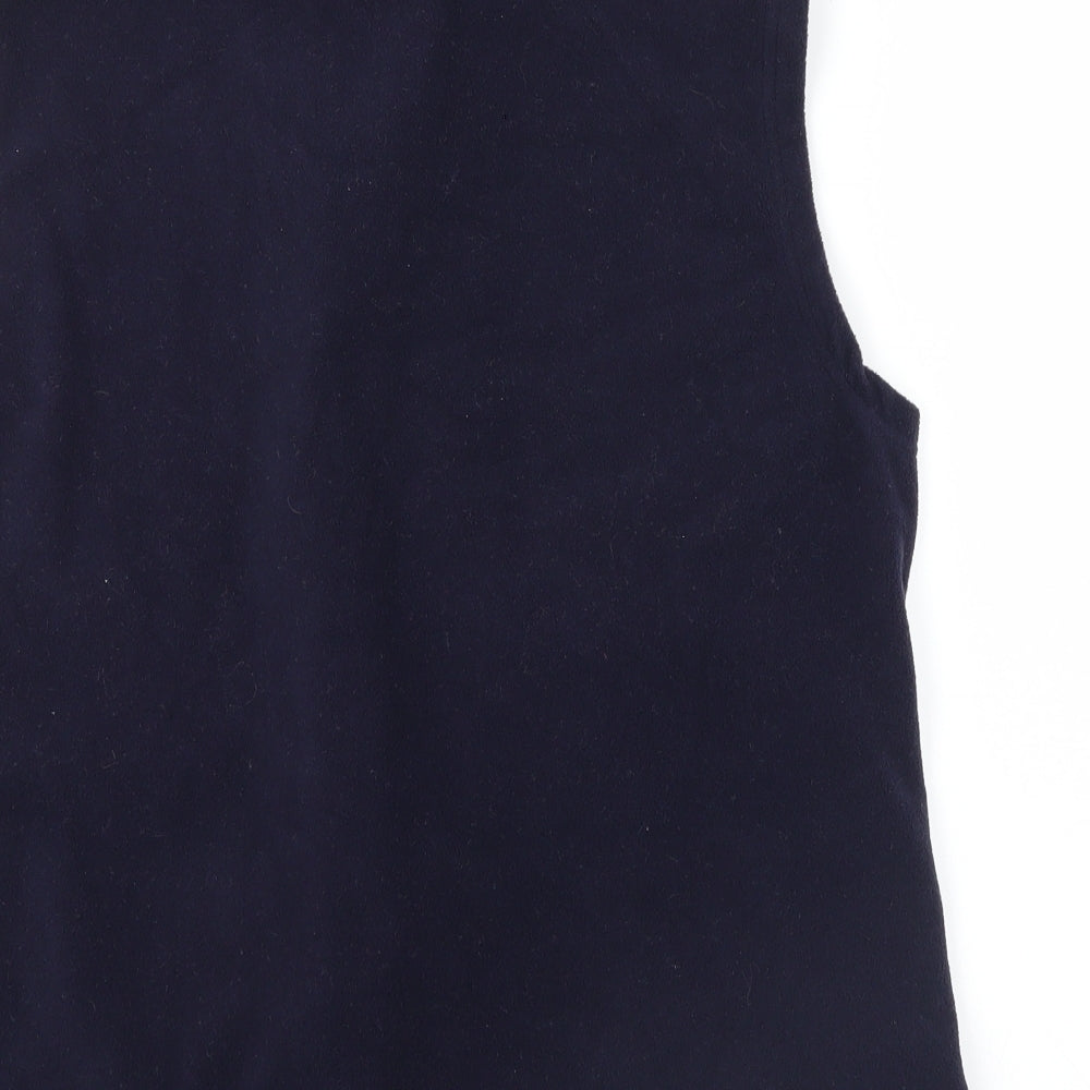 ISLE Womens Blue Jacket Waistcoat Size L