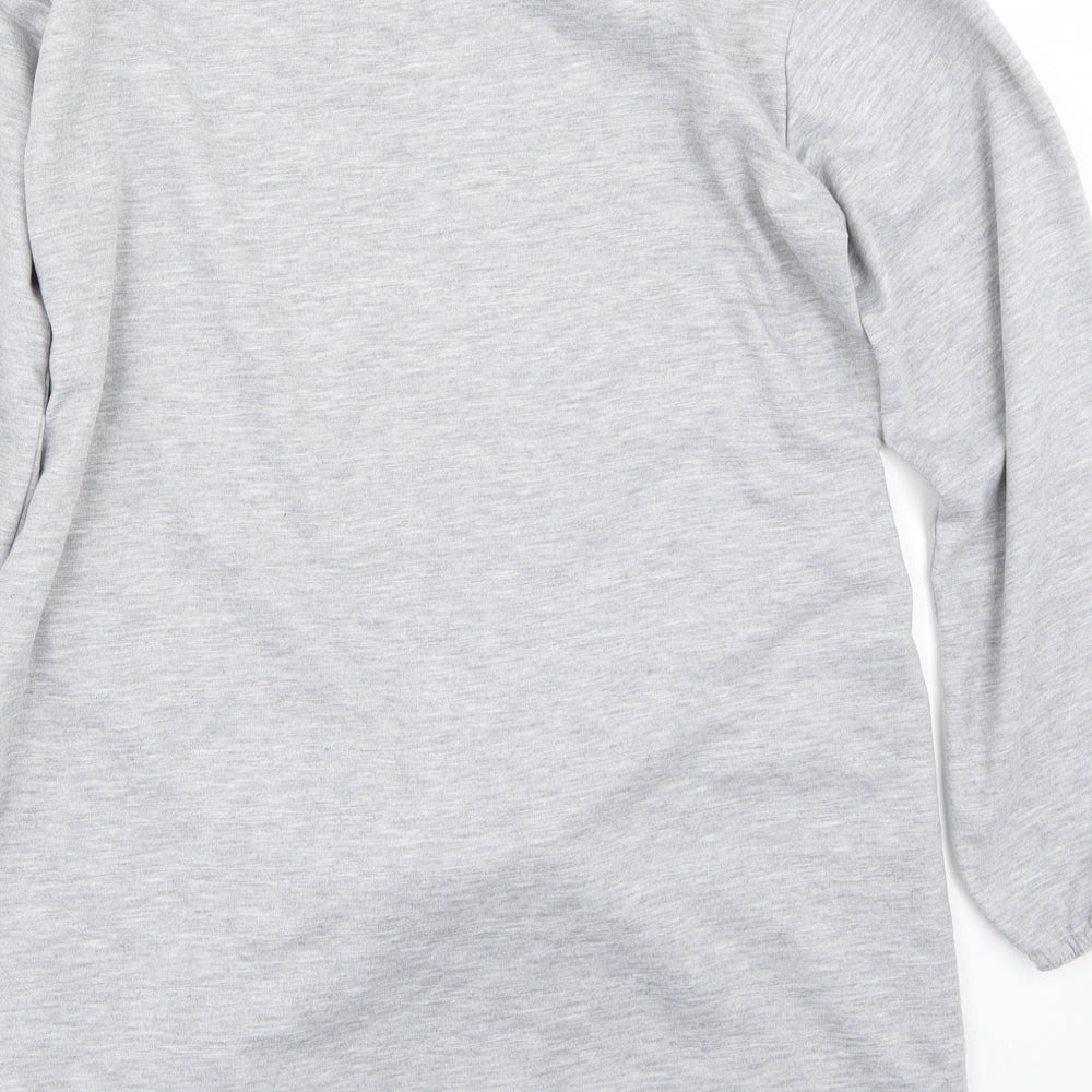 Cameo rose Womens Grey Rayon A-Line Size S