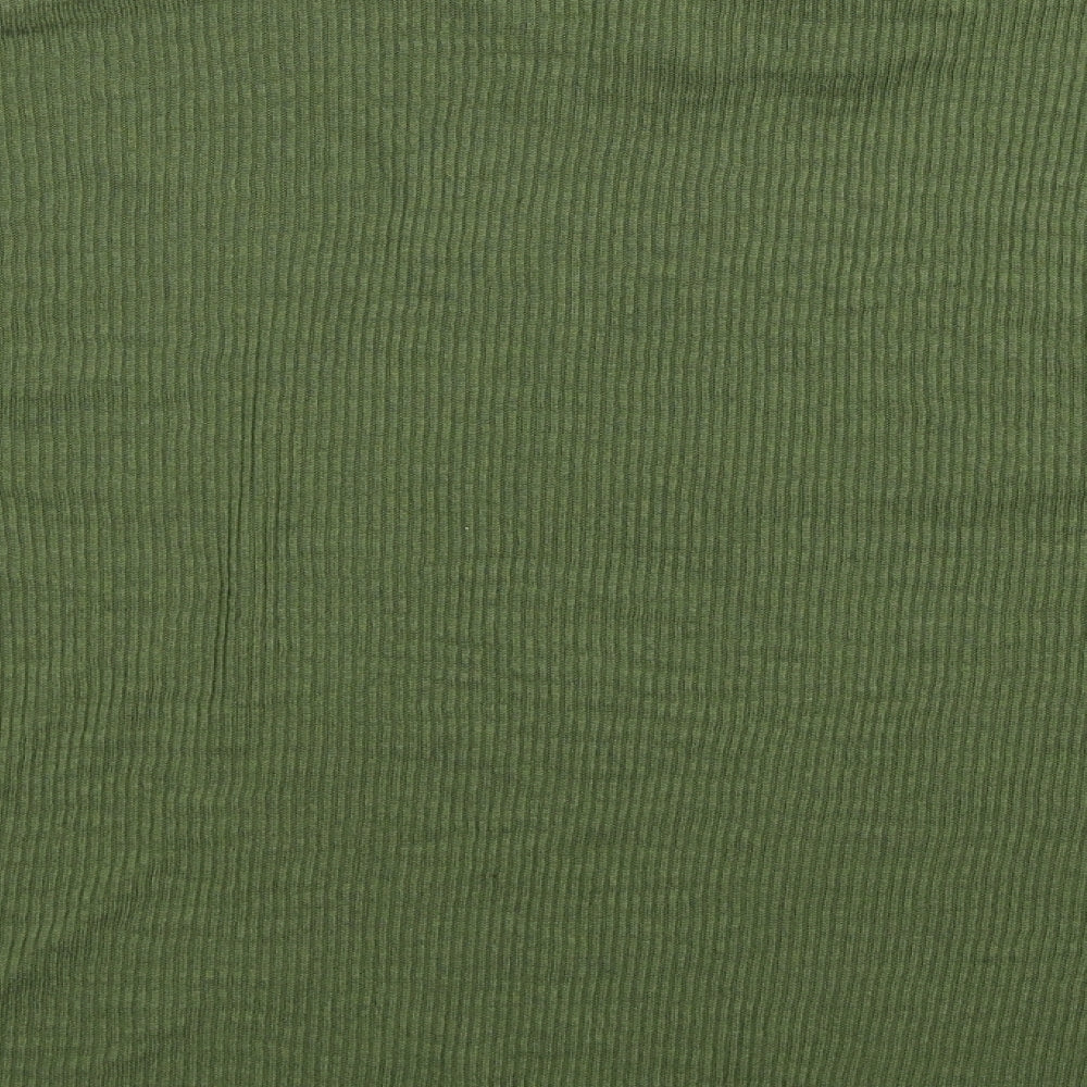 Divided Womens Green Basic T-Shirt Size L