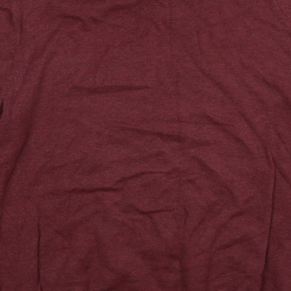 NEXT Mens Brown Knit Pullover Jumper Size M