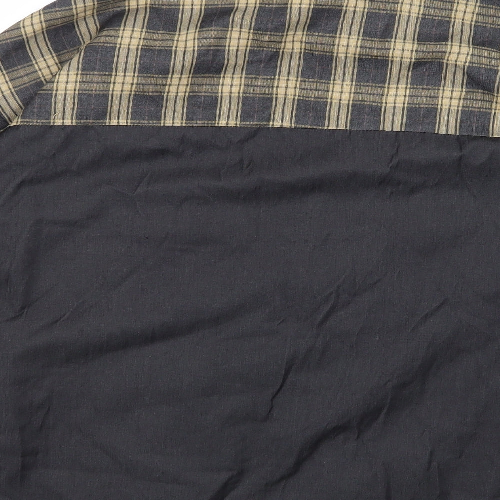 bosie Mens Black Check Jacket Size M
