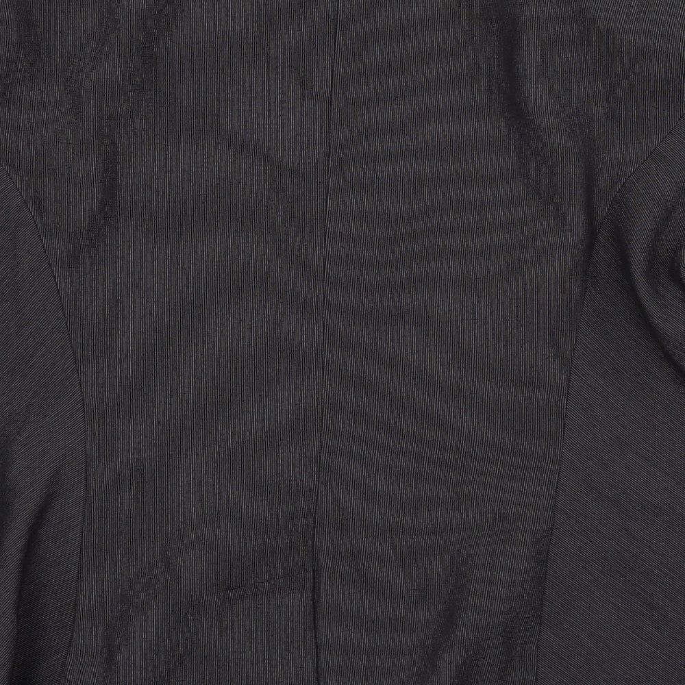 NEXT Womens Grey Jacket Suit Jacket Size 10