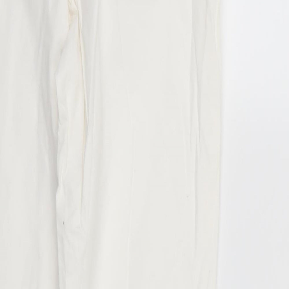 Originals Womens White Denim Straight Jeans Size 10 L27 in
