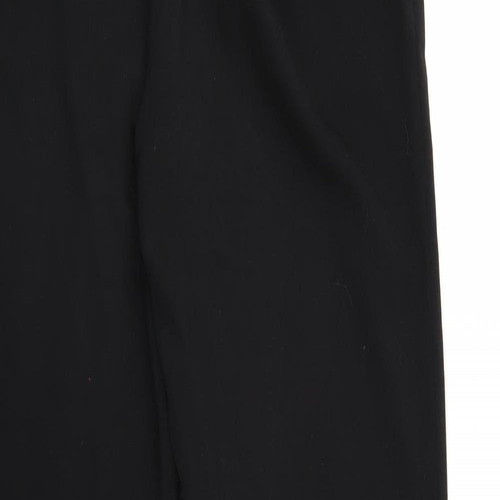 Sandwich Womens Black Trousers Size 8 L30 in