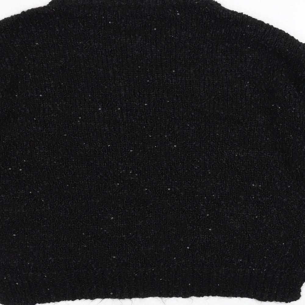 George Womens Black Pullover Jumper Size 18