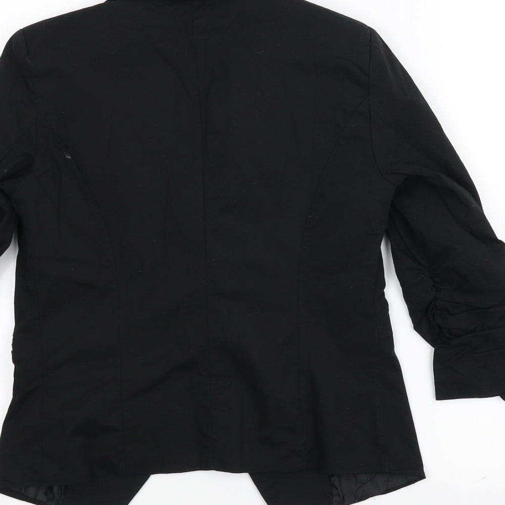 WAIG7 Womens Black Jacket Size S