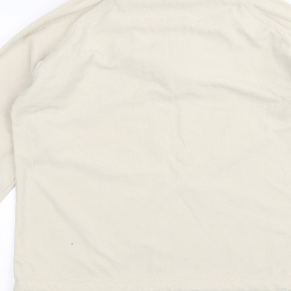 Essentials Womens White Pullover Jumper Size 10