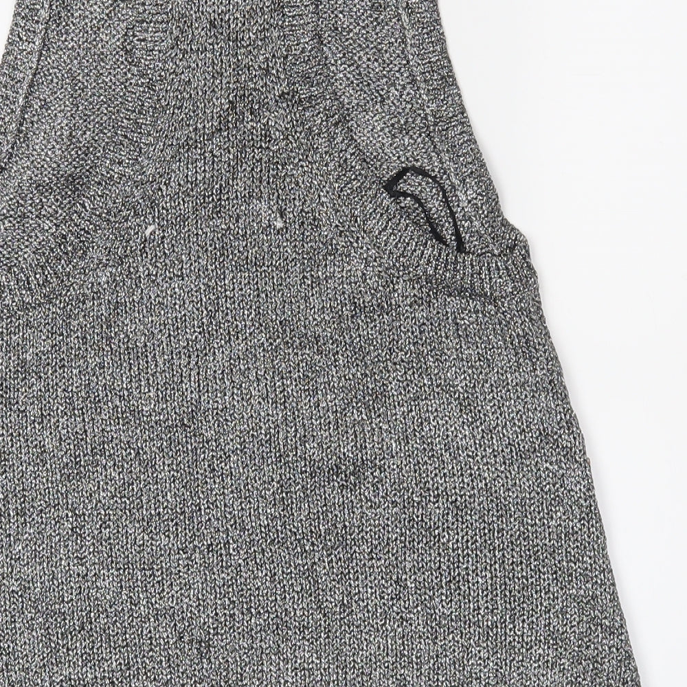 H&M Womens Silver Basic Tank Size XS