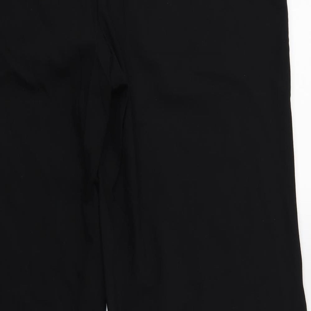 Next Woman Womens Black Trousers Size 18 L26 in