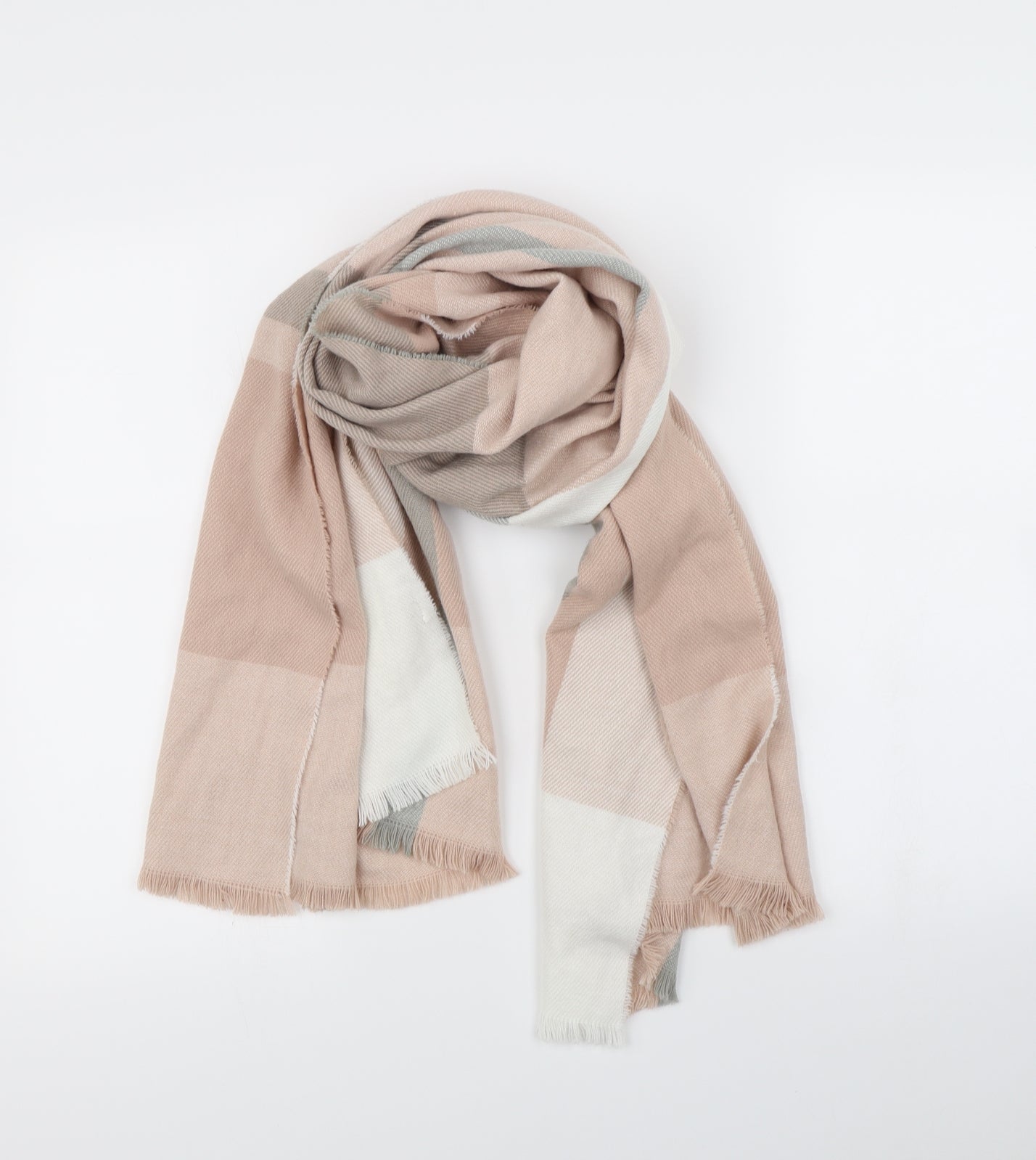 Preworn Womens Pink Scarf