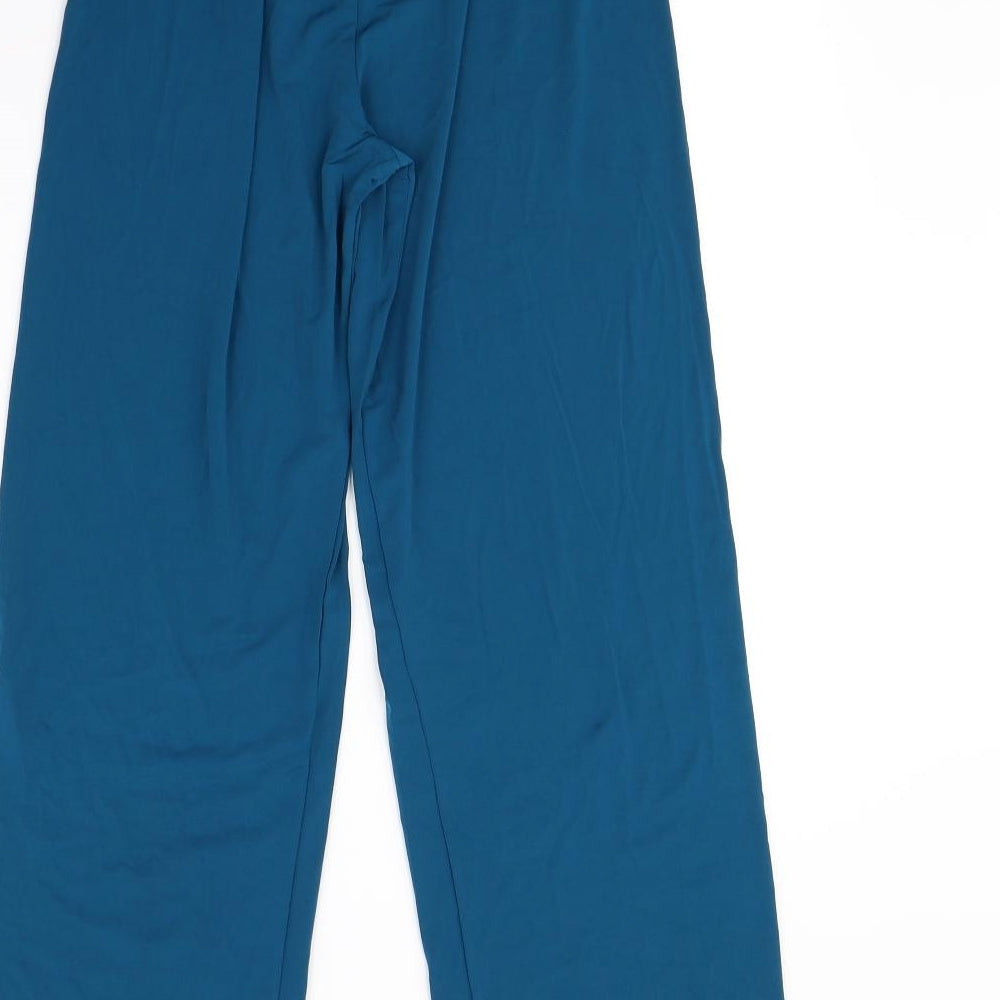 Saloos Womens Blue Trousers Size 14 L30 in