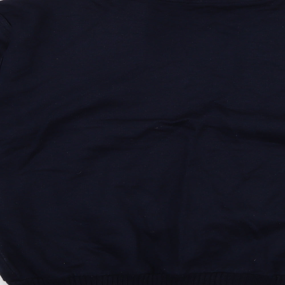 Casual Girls Blue Cardigan Jumper Size 9-10 Years