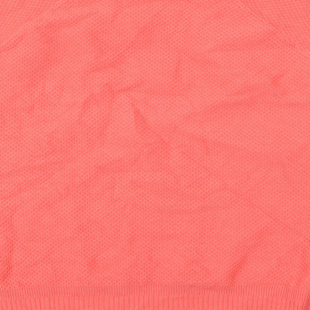 Marks and Spencer Womens Pink Basic T-Shirt Size 18