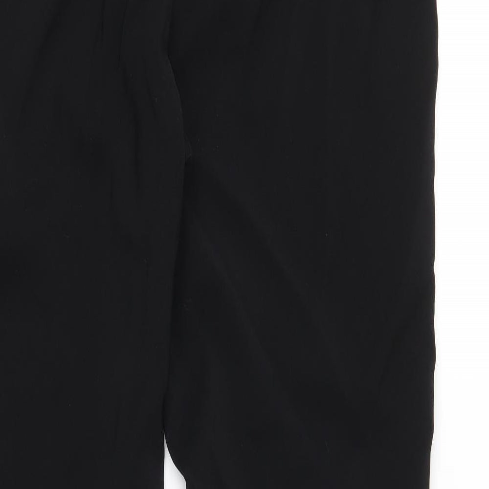Dorothy Perkins Womens Black Trousers Size 14 L27 in