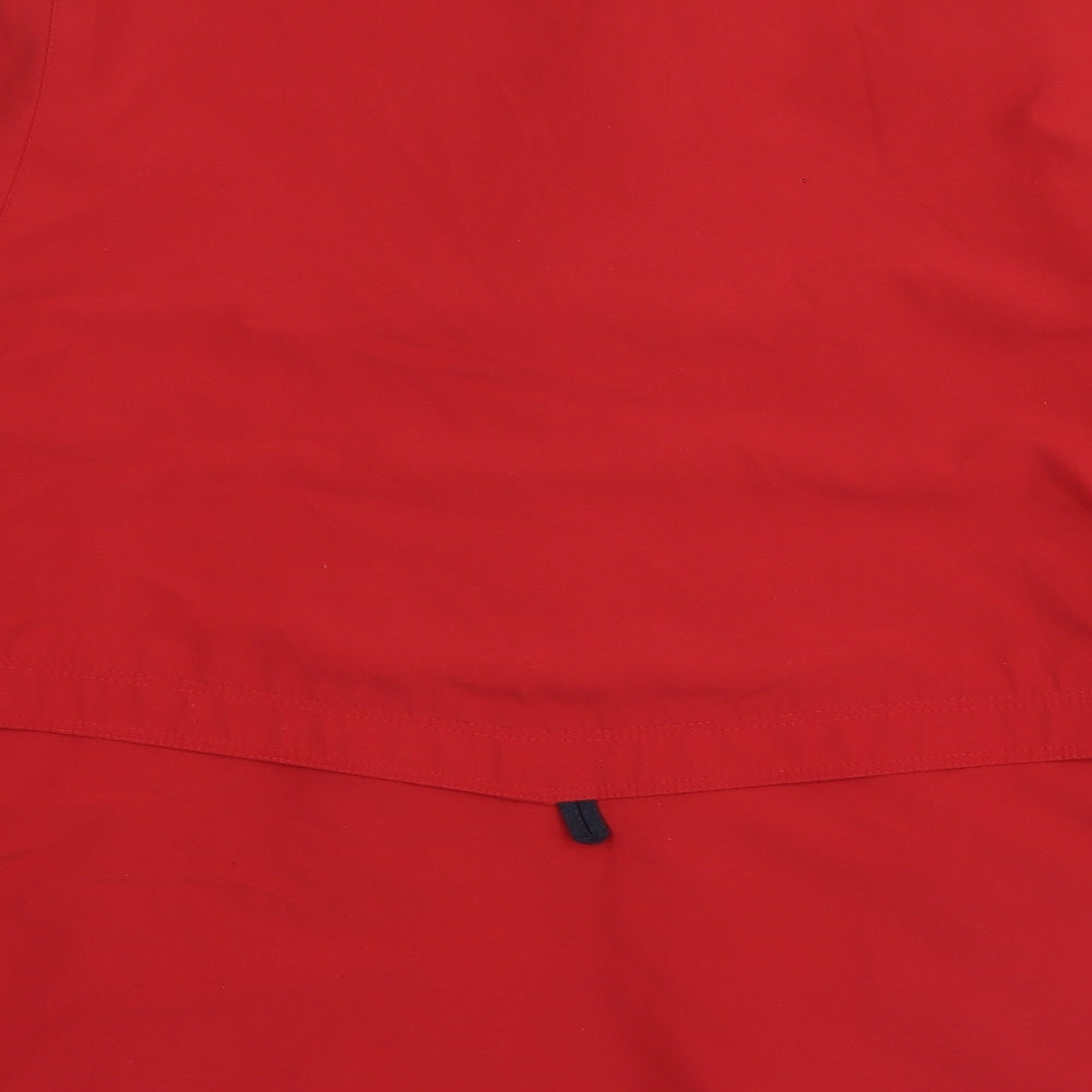 Preworn Womens Red Overcoat Coat Size 12