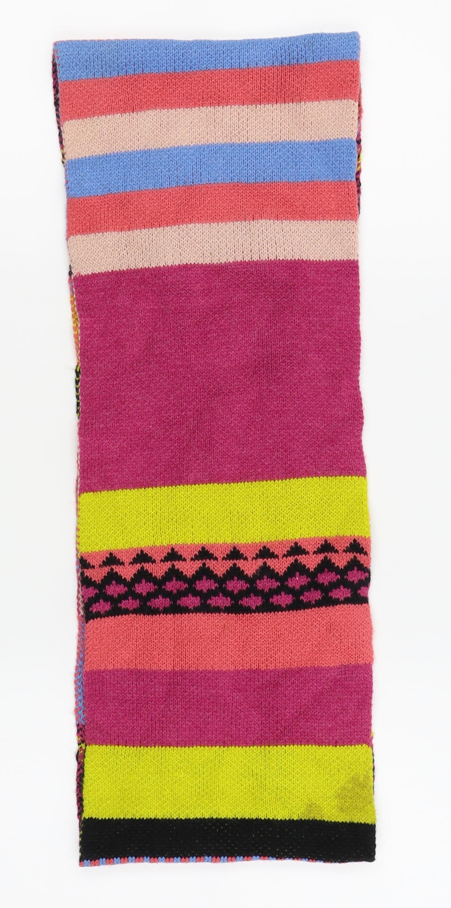 Red Herring Womens Multicoloured Striped Shawl/Wrap