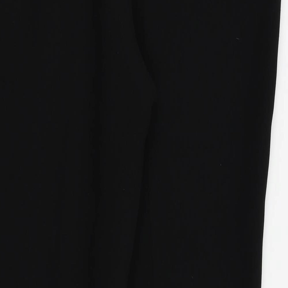 M&S Womens Black Trousers Size 14 L26 in