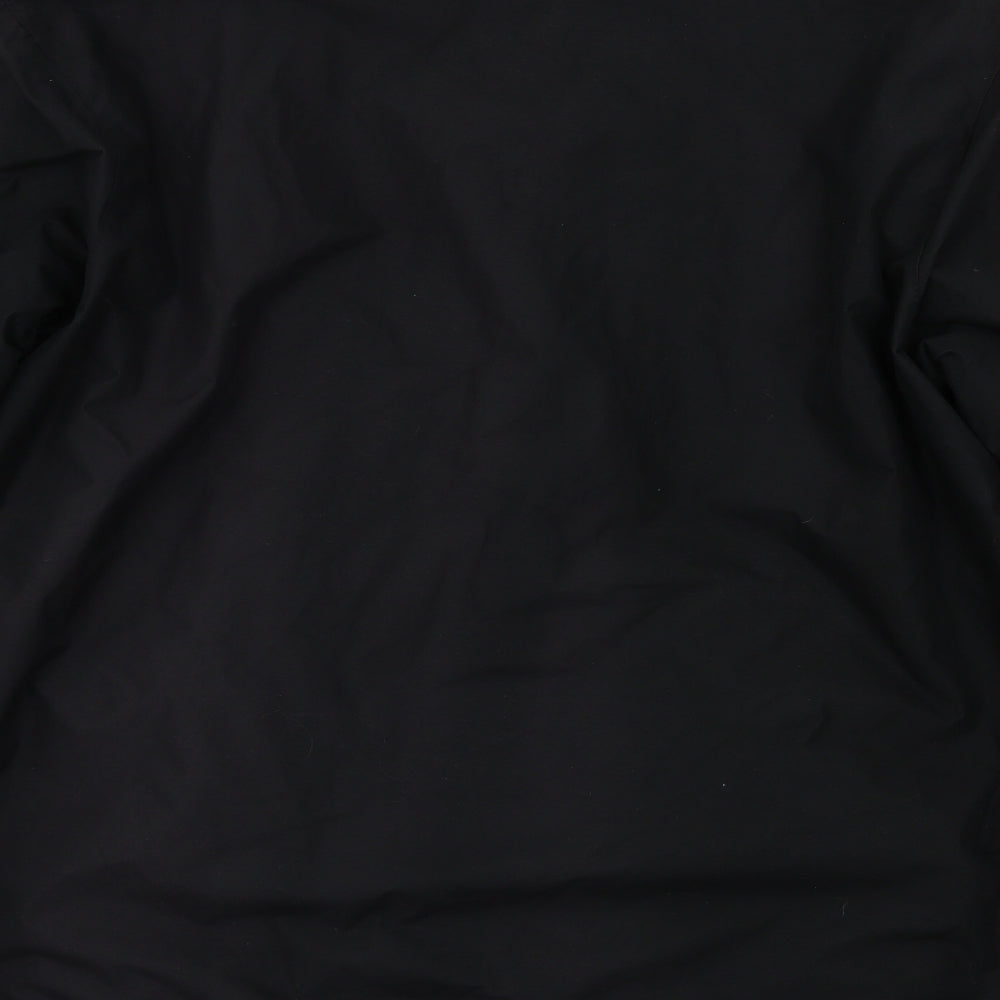 ative Mens Black Jacket Coat Size S