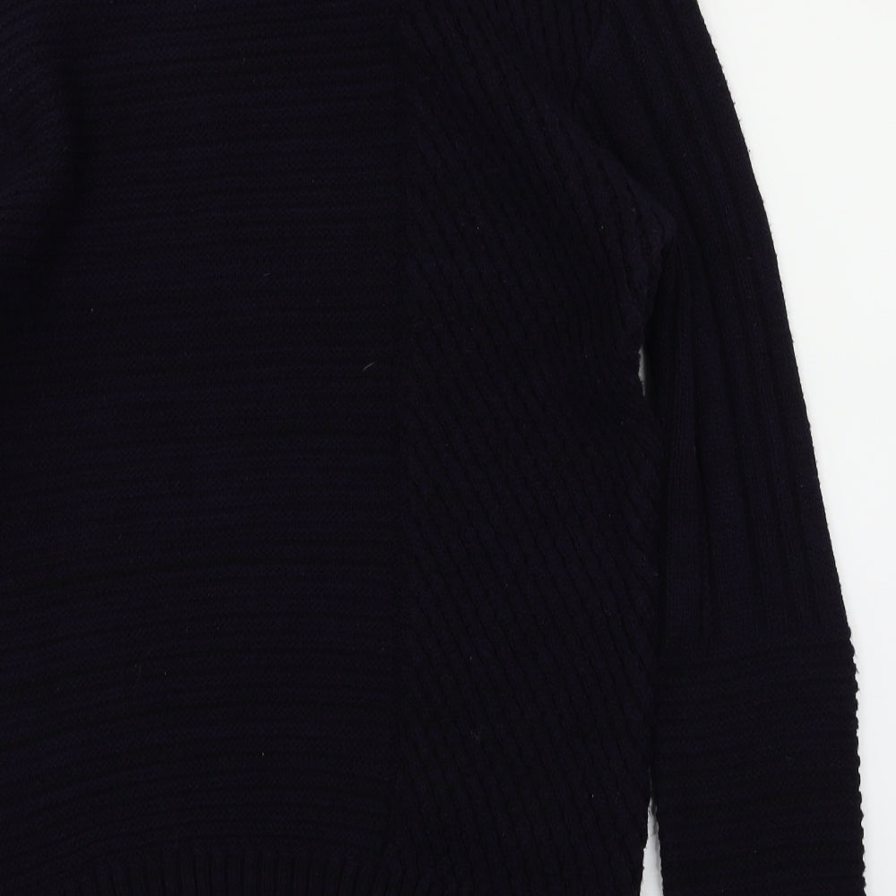 River Island Womens Blue Pullover Jumper Size S