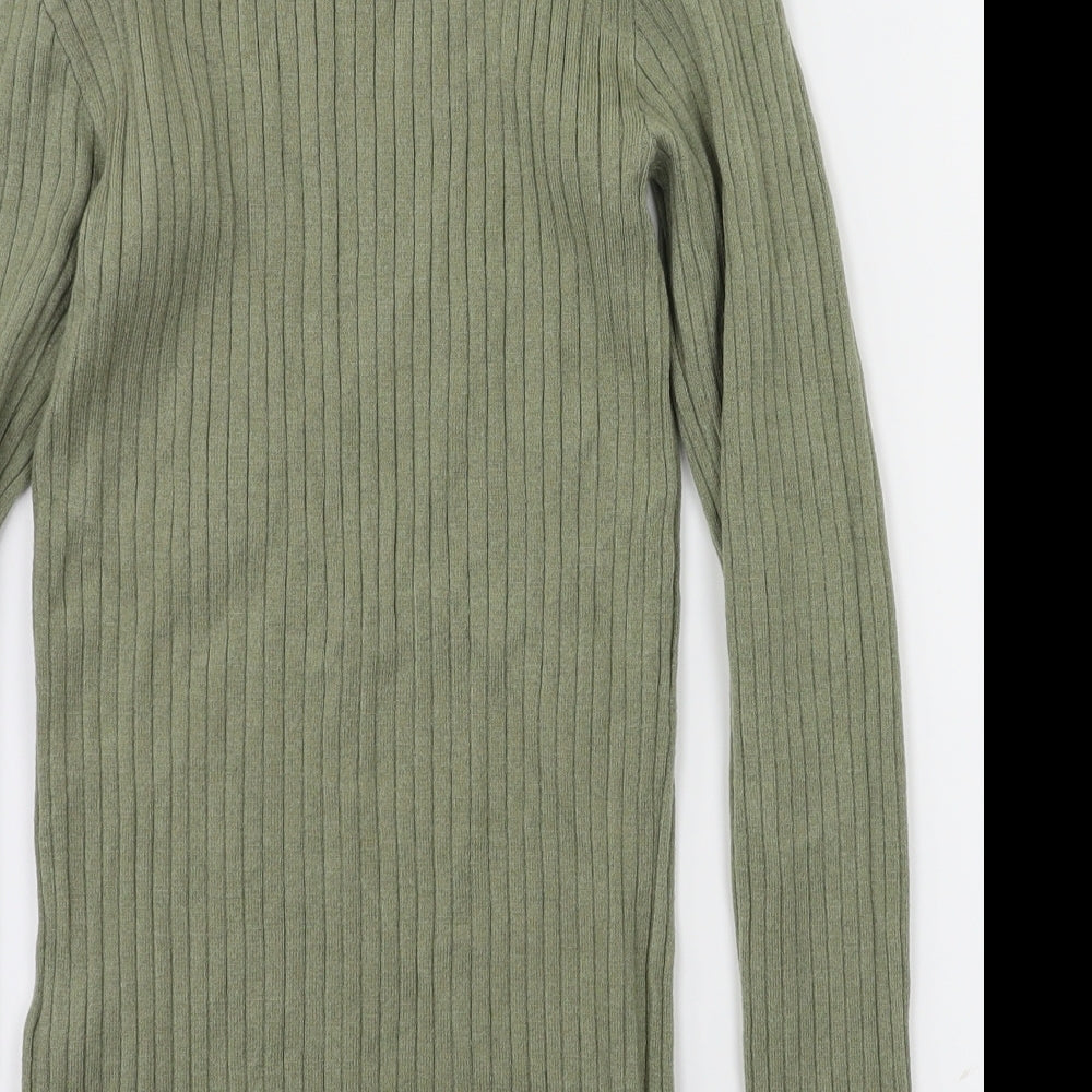 Primark Womens Green Basic T-Shirt Size M