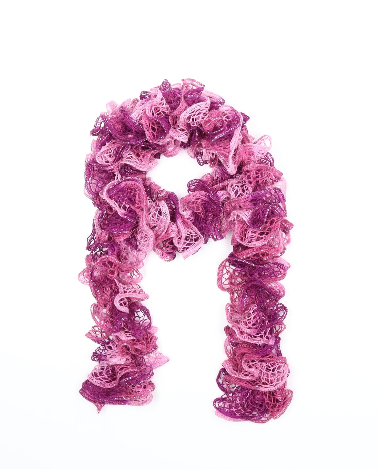 Preworn Womens Purple Scarf