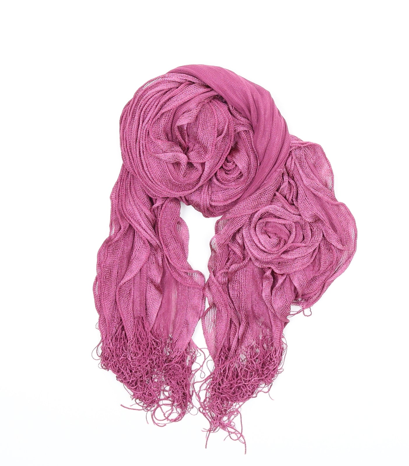 Urban Mist Womens Purple Scarf - Flower