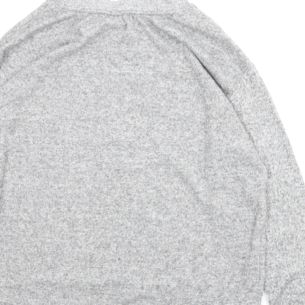 H&M Womens Grey Pullover Jumper Size S