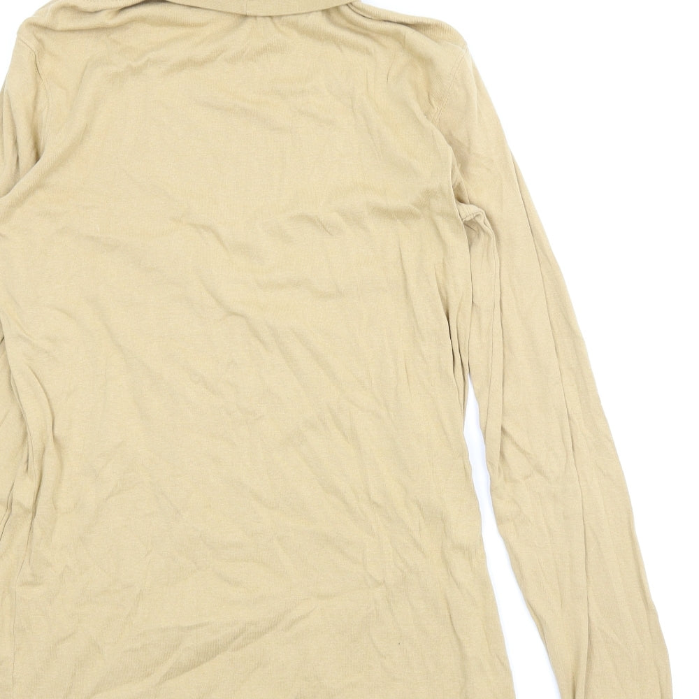 Cotton Traders Womens Beige Pullover Jumper Size L