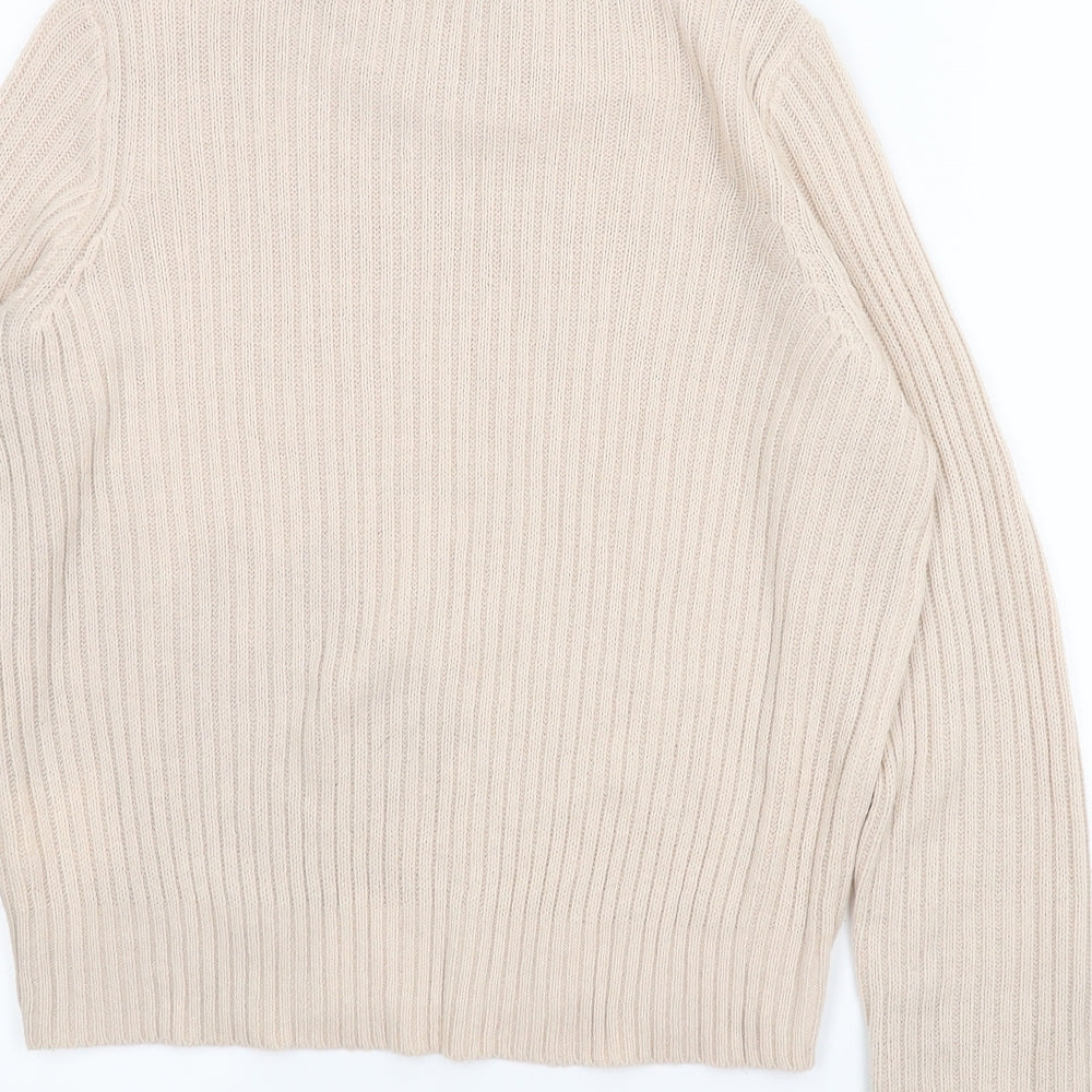 H&M Womens Pink Pullover Jumper Size M