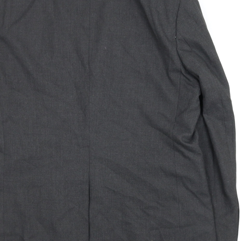 Impressions Mens Grey Jacket Suit Jacket Size 42