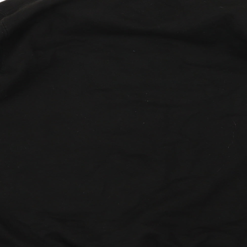 Just Hoods Girls Black Pullover Jumper Size 12-13 Years