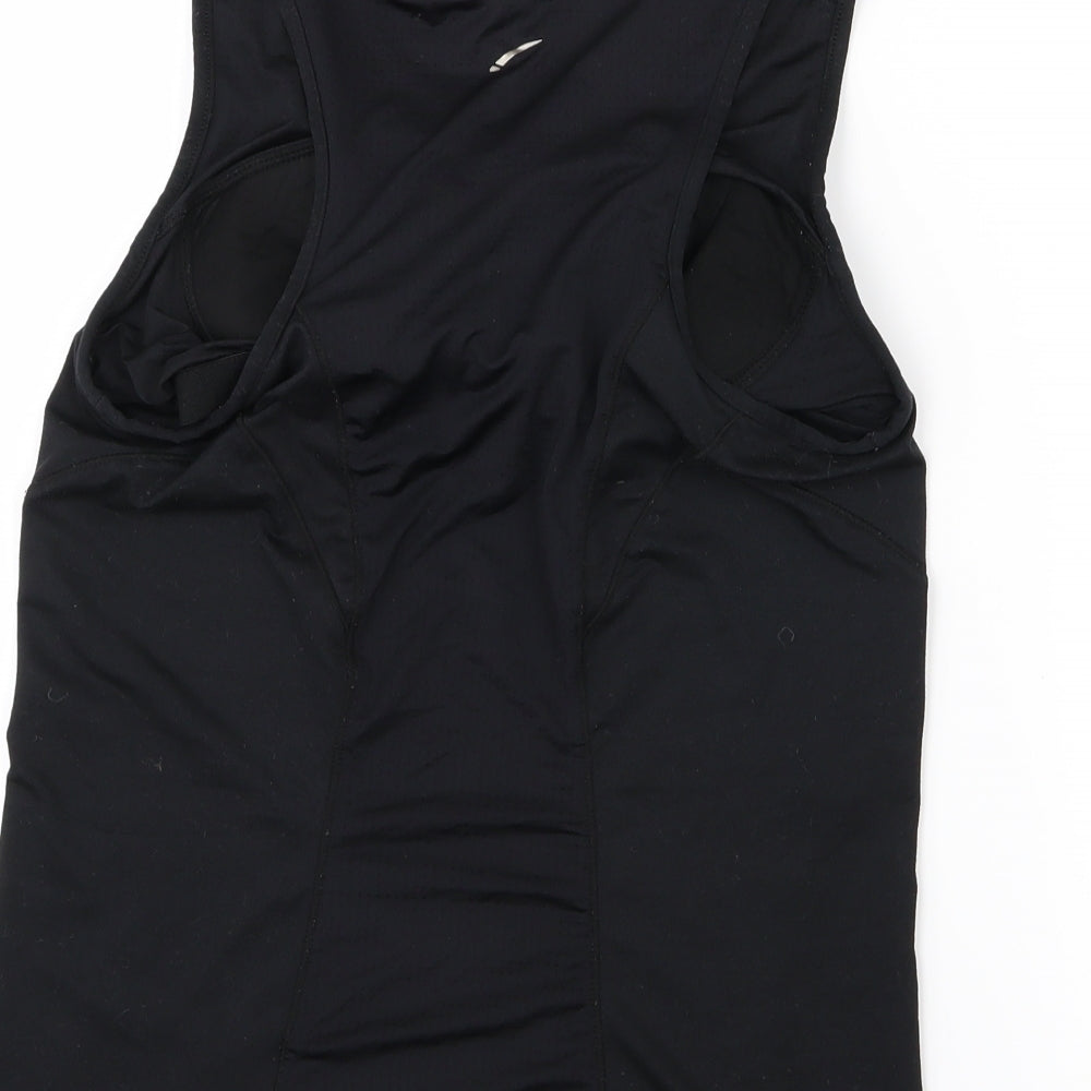 LA Gear Womens Black Basic T-Shirt Size 12