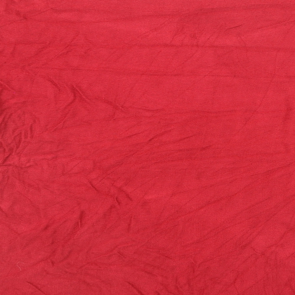 Coleen x Womens Red Basic Blouse Size 12