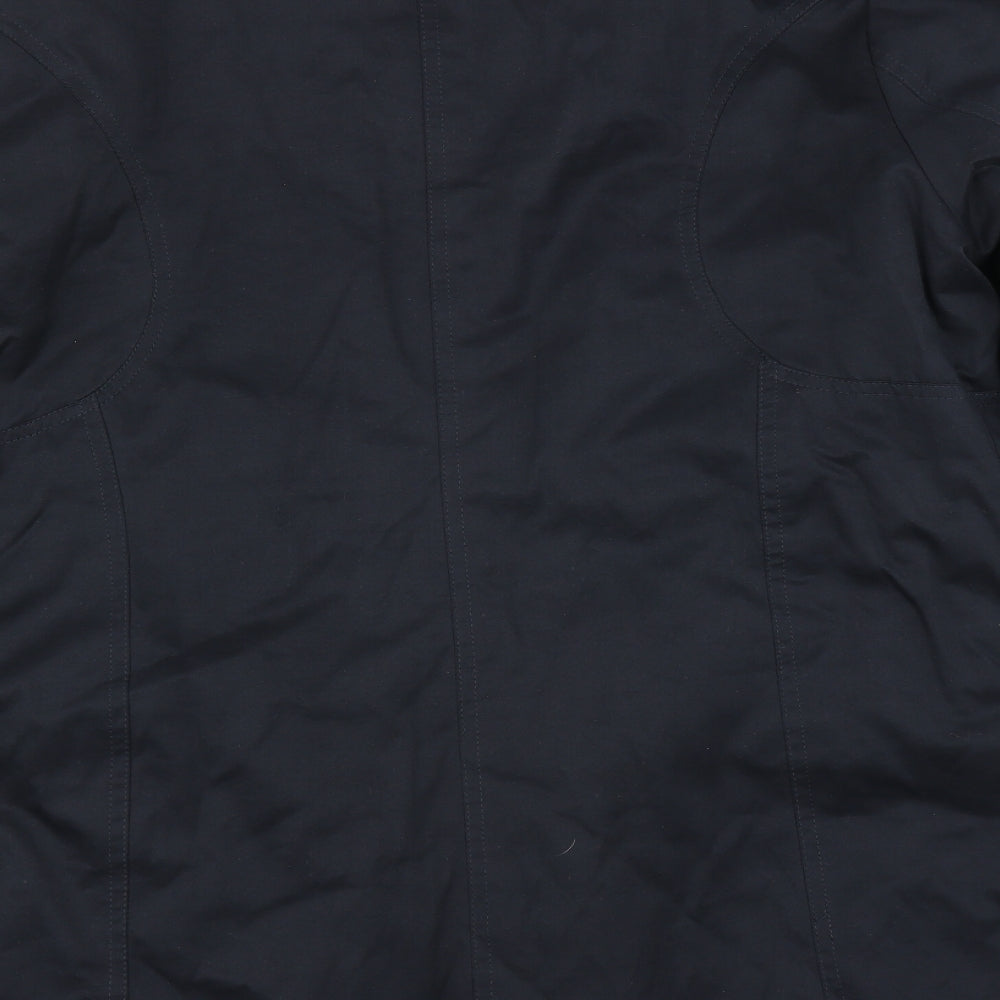 Papaya Womens Blue Jacket Coat Size 16