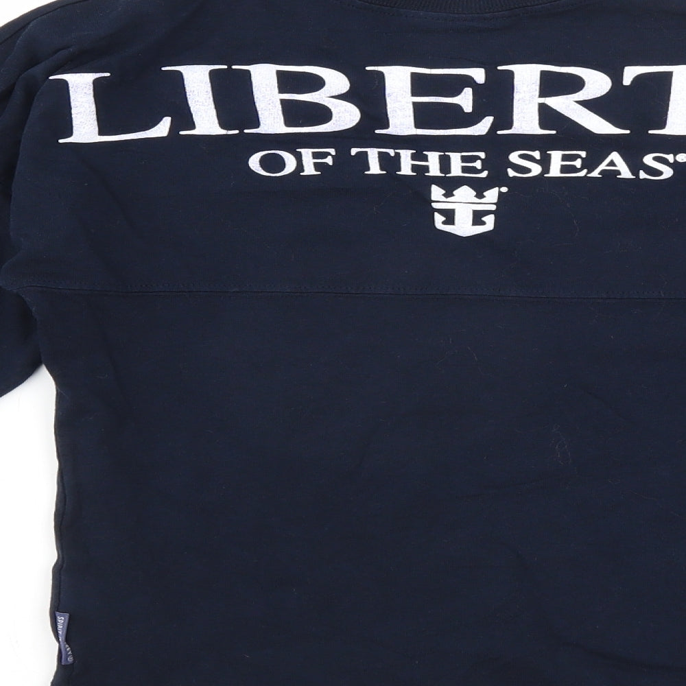 spirit jersey Boys Blue Pullover Sweatshirt Size S - liberty of the seas