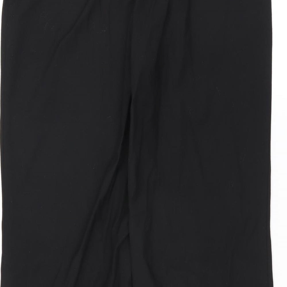 Marks and Spencer Womens Black Trousers Size 12 L27 in