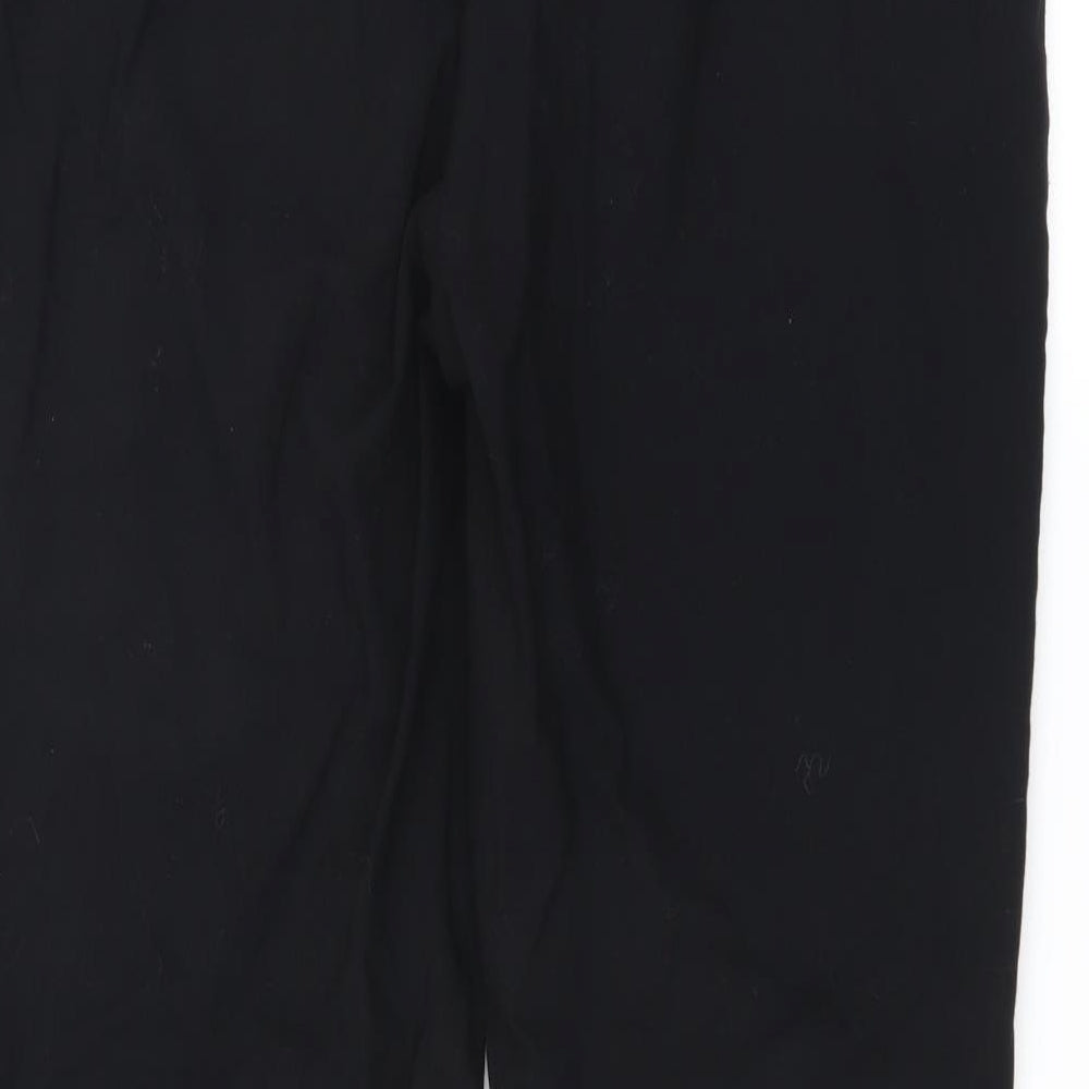 Marks and Spencer Womens Black Trousers Size 12 L27 in