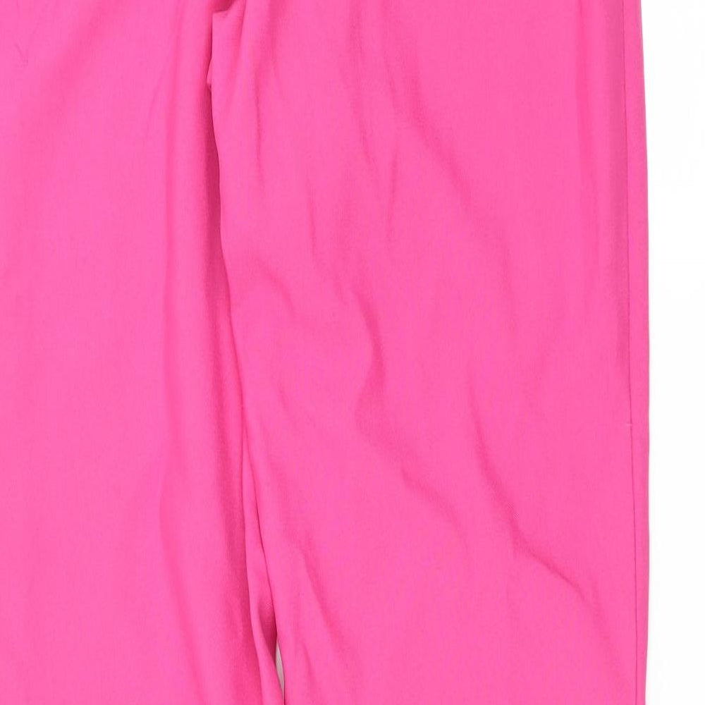Cotton Traders Womens Pink Trousers Size 12 L31 in