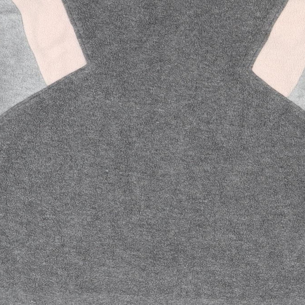 NEXT Girls Grey Fleece Pullover Sweatshirt Size 10 Years