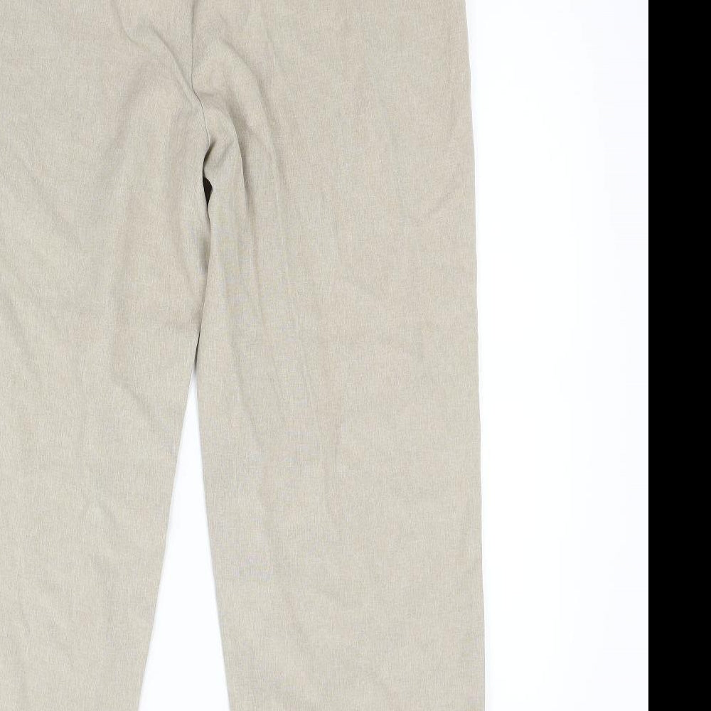 Bonmarché Womens Beige Trousers Size 16 L26 in