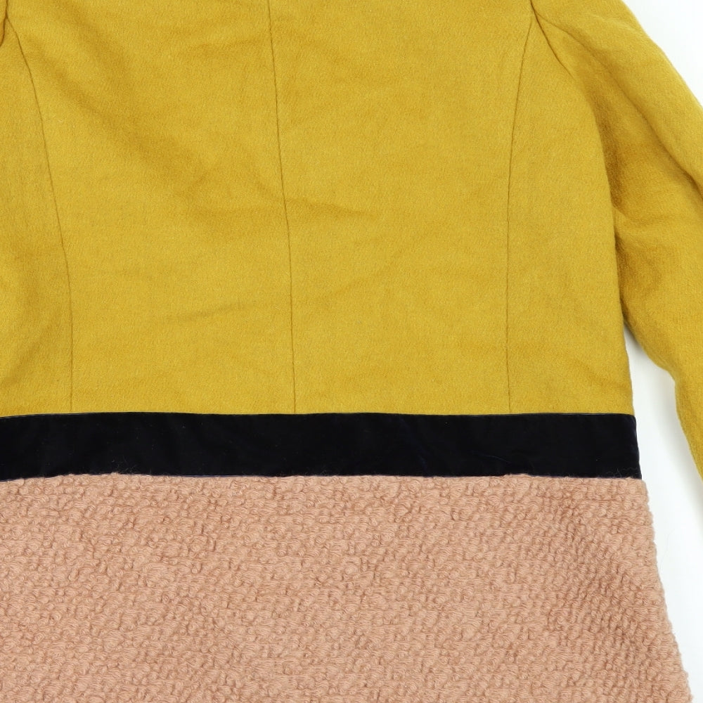 ochirly Womens Yellow Jacket Size L