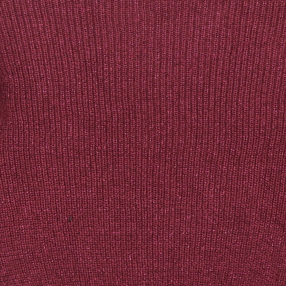 Primark Womens Pink Pullover Jumper Size 4
