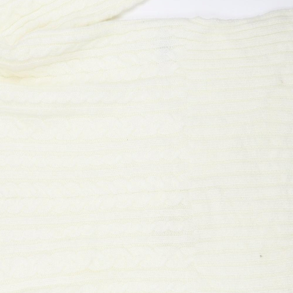 NEXT Womens Ivory Tunic Jumper Size M